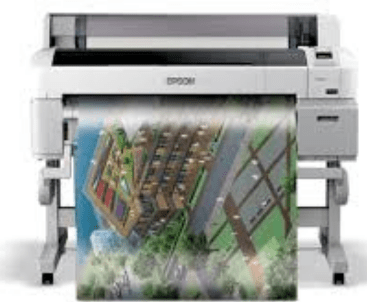 Epson SureColor SC-T5070 Printer Pics