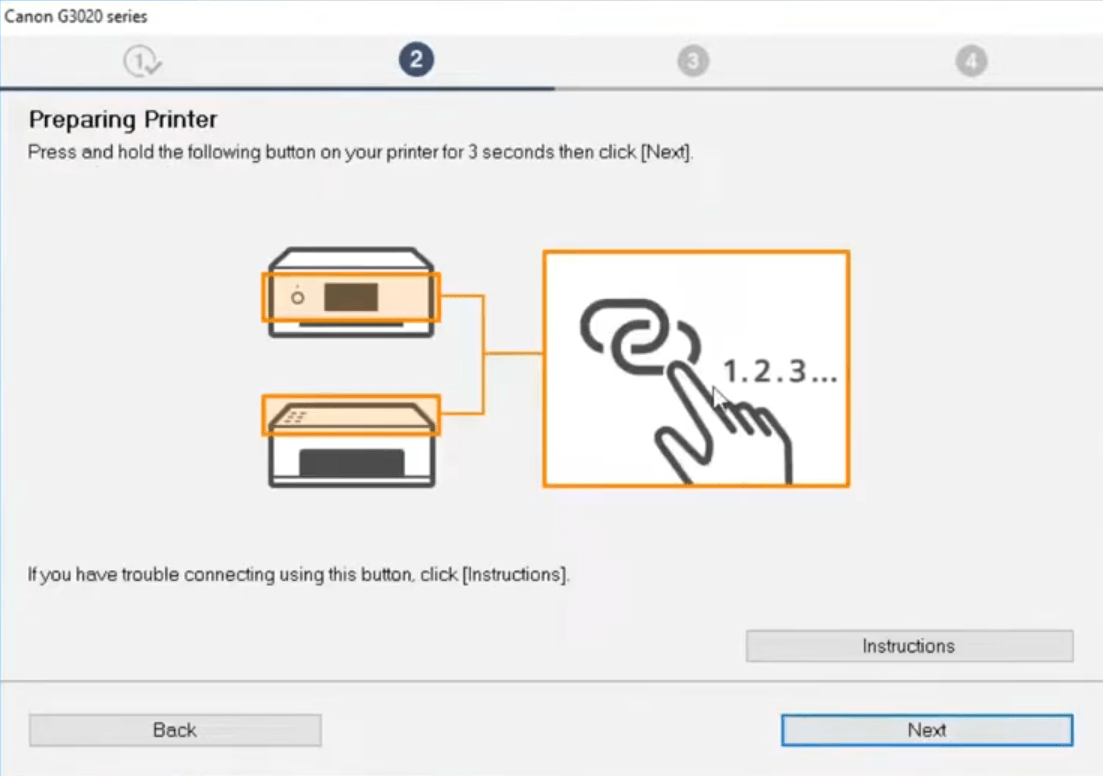 Turn on the WiFi from printer