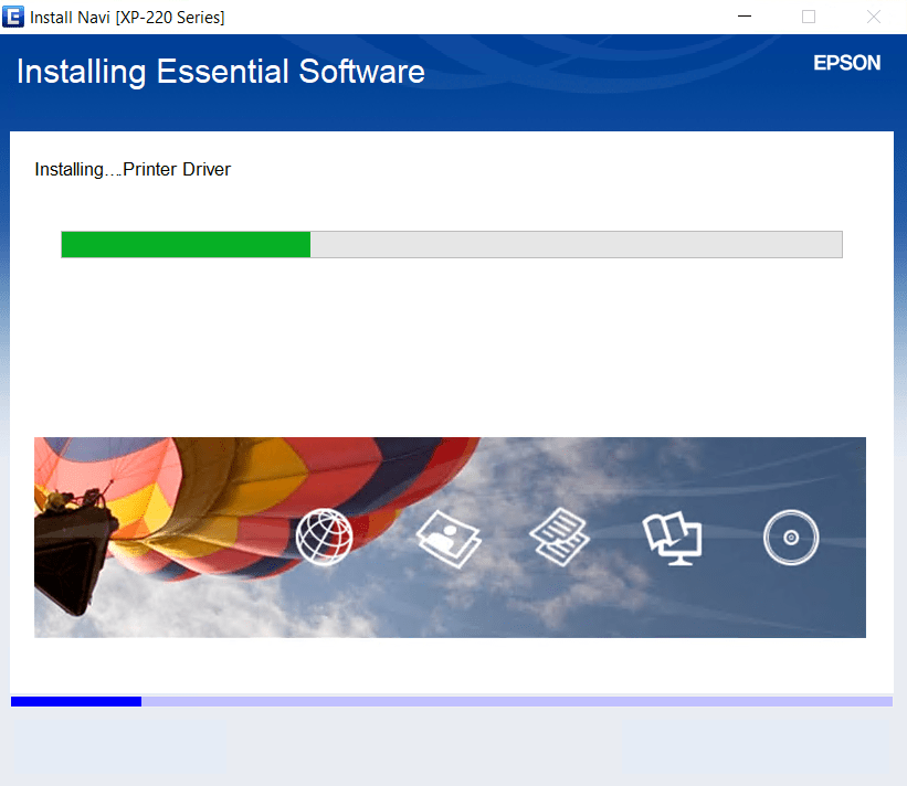 installing Epson XP-220 driver