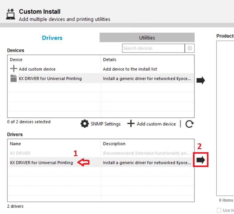 select Kyocera ECOSYS P2040dn driver