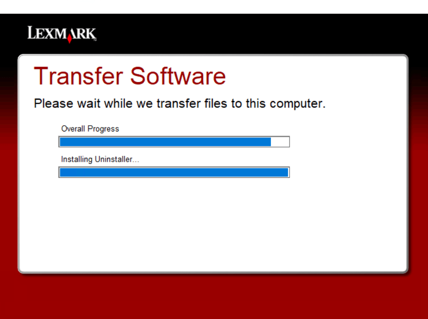 wait for the files transfer to complete