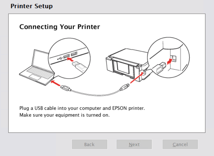 connect printer with computer