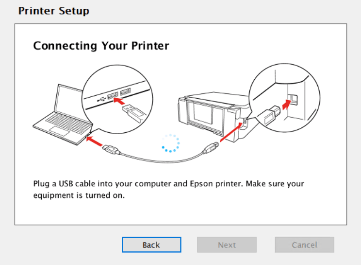 connect Epson EcoTank L396 printer