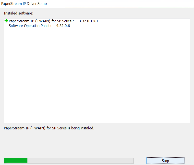 wait for driver installation