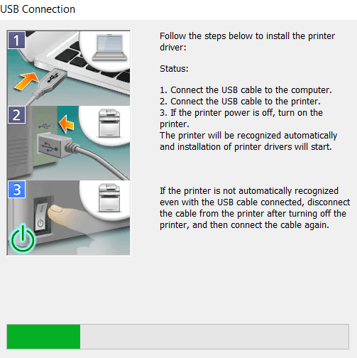 connect Canon F171902 printer