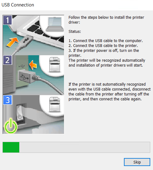 connect Canon imageClass MF214dw printer