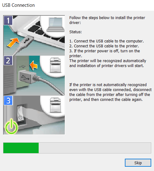 connect Canon i-SENSYS LBP7680Cx printer