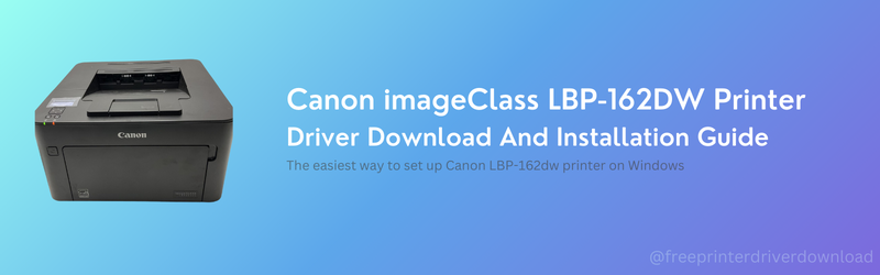 Canon ImageClass LBP-162DW printer