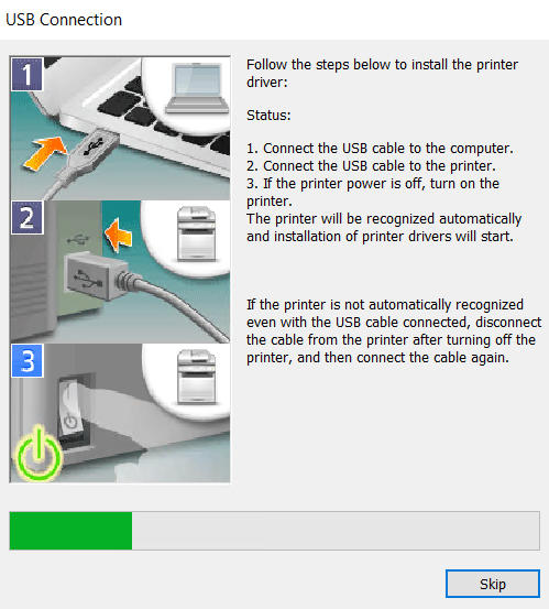 connect Canon imageCLASS MF642Cdw printer